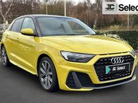 Used Audi A1 S-Line 113 HP (83 kW) 2019 Yellow Hatchback