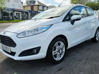 Used Ford Fiesta Zetec 2013 White Hatchback
