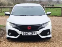 Używany Honda Civic Sport 182 KM (133 kW) 2017 Biały Hatchback