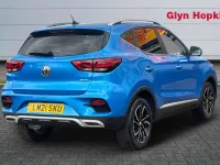 Used MG ZS Exclusive 106 HP (77 kW) 2021 Blue SUV