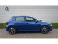 Used VW Polo Life 95 HP (69 kW) 2023 Blue Hatchback