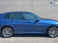 Used BMW X3 M Sport 292 HP (214 kW) 2021 Blue SUV