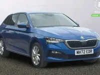 Used Skoda Scala SE L 110 HP (80 kW) 2023 Blue Hatchback