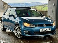 Used VW Golf VII GT 150 HP (110 kW) 2016 Blue Hatchback