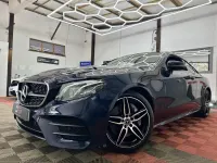 Usado Mercedes E400 AMG Line Premium Plus 2017 Azul Coupé
