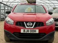 Used Nissan Qashqai Visia 117 HP (86 kW) 2011 Red SUV