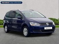 Used VW Sharan SE 147 HP (108 kW) 2021 Blue MPV