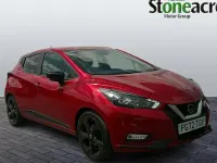 Used Nissan Micra 101 HP (74 kW) 2019 Red Hatchback