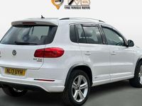 Used VW Tiguan R-line 140 HP (102 kW) 2013 White SUV