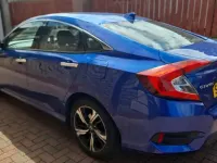Used Honda Civic EX 2020 Blue Sedan