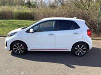Used Kia Picanto GT-Line S 99 HP (72 kW) 2021 White Hatchback