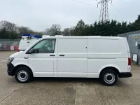 Begagnad VW Transporter Startline 2018 Vit Van