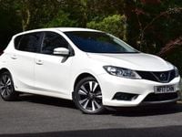 Used Nissan Pulsar N-TEC 110 HP (80 kW) 2017 White Hatchback