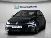 Used VW Golf VII GTE 201 HP (147 kW) 2018 Blue Hatchback