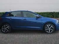 Used VW Polo SE 95 HP (69 kW) 2018 Blue Hatchback
