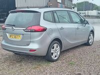Used Vauxhall Zafira 2013 Silver MPV