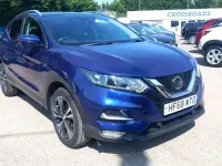 Used Nissan Qashqai N-Connecta 115 HP (84 kW) 2018 Blue SUV