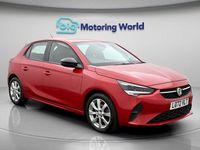 Used Vauxhall Corsa Design Edition 75 HP (55 kW) 2022 Red Hatchback