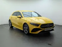 Used Mercedes A180 Executive 136 HP (100 kW) 2023 Yellow Hatchback