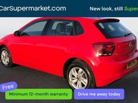 Used VW Polo SE 65 HP (47 kW) 2019 Red Hatchback