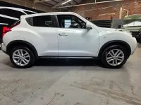 Gebraucht Nissan Juke Acenta 110 PS (80 kW) 2013 Weiß SUV