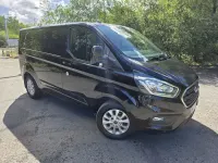 Used Ford Transit Custom Limited 130 HP (95 kW) 2020 Black Van