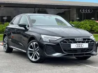 New Audi A3 Sportback S-Line 2026 Black Hatchback