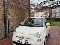 Used Fiat 500 Pop 69 HP (50 kW) 2015 White Hatchback