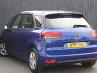 Begagnad Citroën C4 PureTech 2018 Blå Minibuss