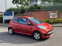 Used Peugeot 107 68 HP (50 kW) 2009 Orange Hatchback