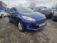 Used Ford Fiesta Zetec 2013 Blue Hatchback