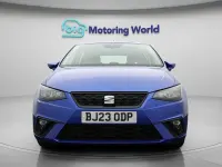 Begagnad Seat Ibiza SE Technology 95 HK (69 kW) 2023 Blå Halvkombi