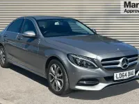 Used Mercedes C200 184 HP (135 kW) 2014 Silver
