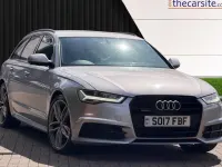 Used Audi A6 Black Edition 272 HP (200 kW) 2017 Silver Estate