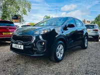 Used Kia Sportage 130 HP (95 kW) 2018 Black SUV