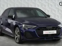 Used Audi A3 Sportback Black Edition 2025 Blue Hatchback