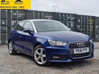 Used Audi A1 Sportback Sport 125 HP (91 kW) 2016 Blue Hatchback