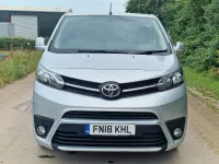 Used Toyota Proace Comfort 114 HP (83 kW) 2018 Silver MPV
