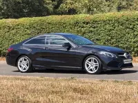 Used Mercedes E350 AMG Line Premium 2015 Black Coupe