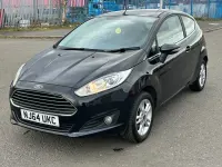 Used Ford Fiesta Zetec 82 HP (60 kW) 2014 Black Hatchback