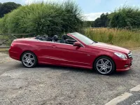 Used Mercedes E250 Sport Edition 2012 Red Cabriolet
