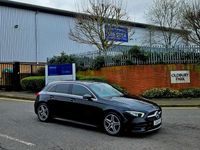 Usado Mercedes A200 AMG line 2019 Negro Utilitario