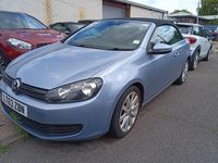 Used VW Golf Cabriolet SE 2013 Blue Cabriolet