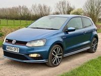 Used VW Polo GTI 192 HP (141 kW) 2016 Blue Hatchback