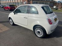 Used Fiat 500 Lounge 69 HP (50 kW) 2013 White Hatchback