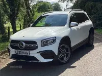Used Mercedes GLB200 AMG line 150 HP (110 kW) 2020 White SUV
