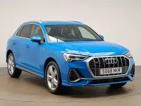 Used Audi Q3 S-Line 230 HP (169 kW) 2019 Blue SUV