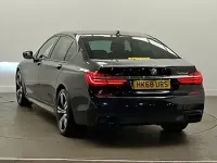 Used BMW 740L M Sport 320 HP (235 kW) 2018 Black Sedan