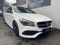Used Mercedes CLA220 AMG line 177 HP (130 kW) 2018 White Sedan