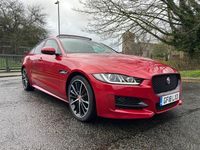 Begagnad Jaguar XE R-Sport 2018 Röd Sedan